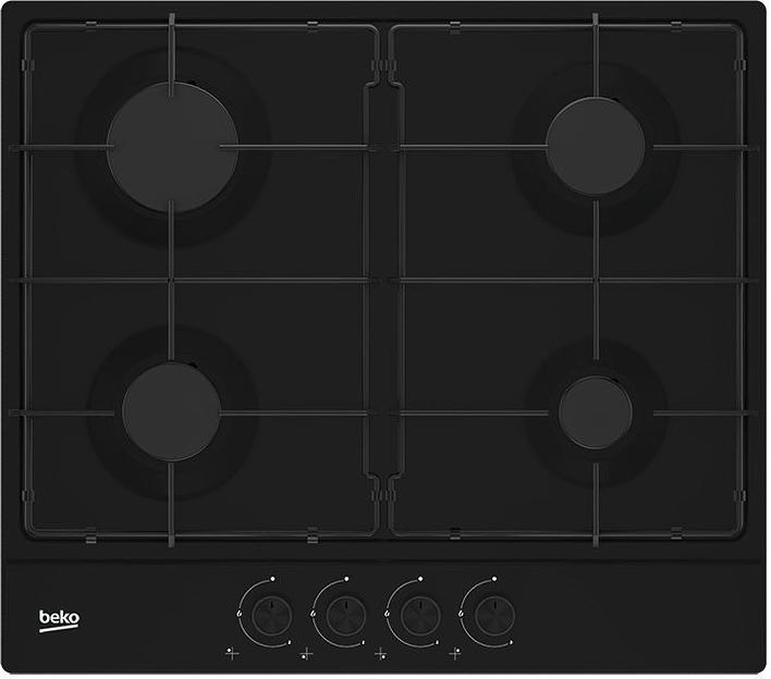 Газовая варочная поверхность Beko HIAG64223B черный фото 1