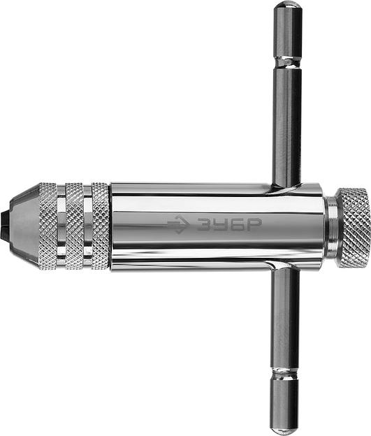 ЗУБР для M3-M10, метчикодержатель с храповым механизмом и реверсом, Профессионал (28137-85) фото 1