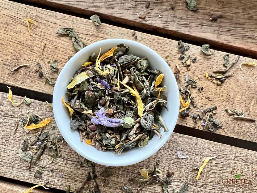 Чай зеленый Солнце Востока (мешки по 10кг) фото 1