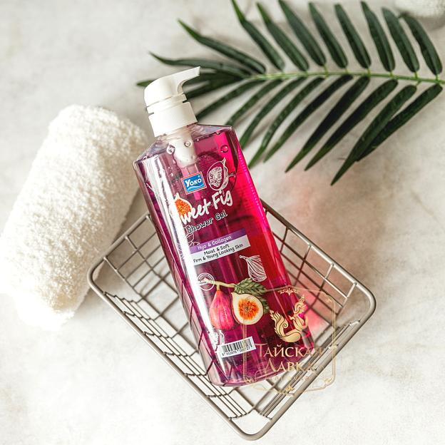 Гель д/душа с Инжиром YOKO фото 3