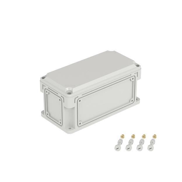 Корпус пластиковый 300х150х146 IP67 (крыш. 21непрозр.) ДКС 531210 фото 1