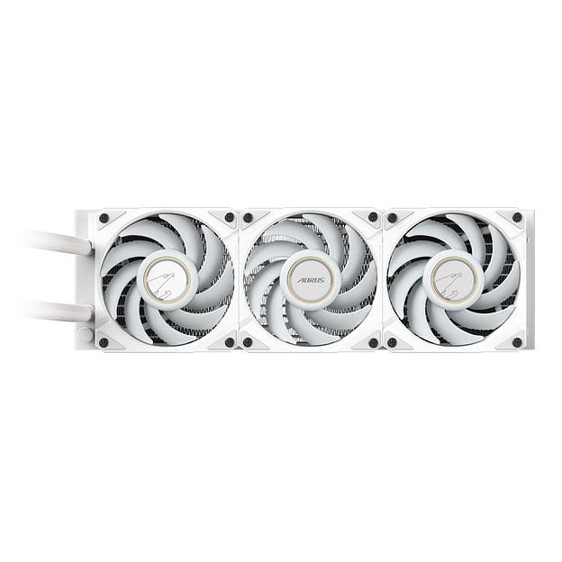 Жидкостная система охлаждения Gigabyte AORUS WATERFORCE X II 360I White, 3 x 120mm ARGB Fan, sTR5, RTL (9JAWTX2360I-00-10) фото 5