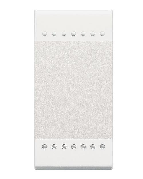 Переключатель с винтовыми клемами Legrand N4003N LivingLight размер 1 модуль  цвет белый фото 1