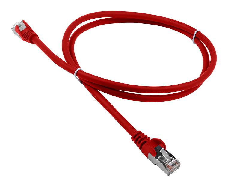 Патч-корд Lanmaster LAN-PC45/S5E-3.0-RD вилка RJ-45-вилка RJ-45 кат.5е 3м красный LSZH (уп.:1шт) фото 1