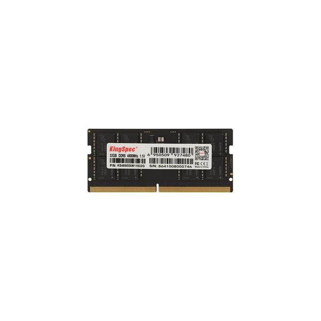 Оперативная память KINGSPEC KS4800D5N11032G DDR5 - 1x 32ГБ 4800МГц, для ноутбуков (SO-DIMM), Ret фото 1