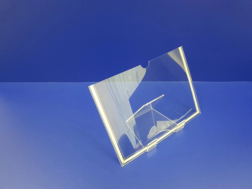 Карман пластиковый плоский самоклеящийся ф-а4. (горизонтальный) фото 1