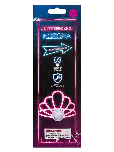 Светящаяся диадема, 27×8,5×1,5 см, 80251, опт фото 3