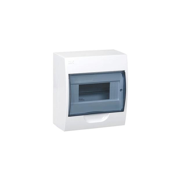 Щит распределительный IEK (MKP12-N-08-40-20) ЩРН-П-8 для уст.мод.устр. навесной 184мм 97мм 200мм 660 фото 1