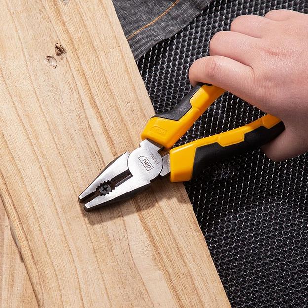 Комбинированные плоскогубцы Deli DL2007 180мм, двухкомпонентная рукоять фото 3