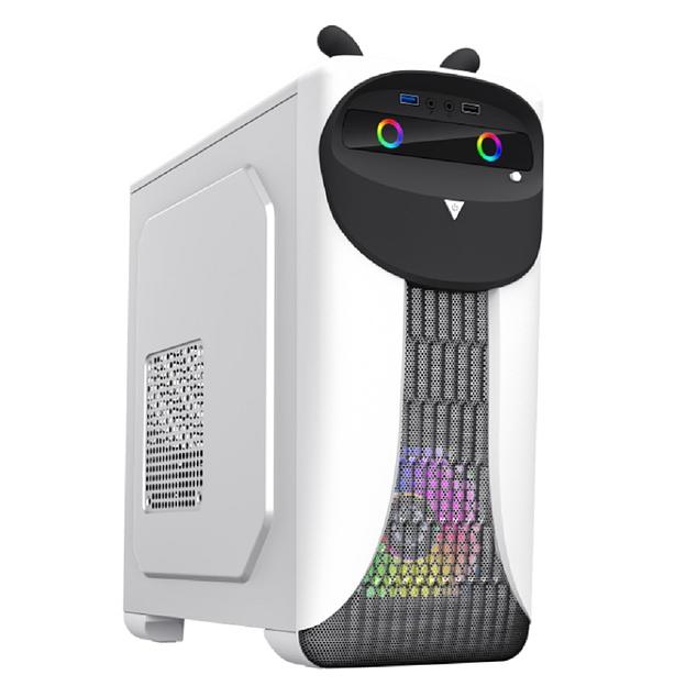 GameMax Корпус Cute OWL White-Black без БП (Midi Tower, Черно-белый., 1*USB3.0 + 2*USB2.0, 2*120мм) фото 1