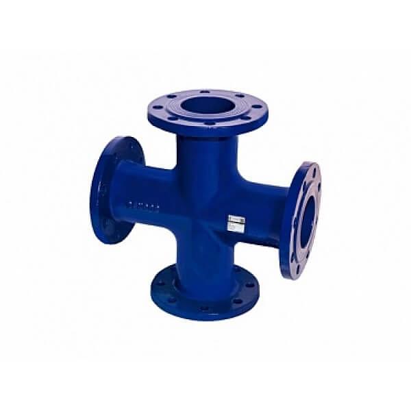 Крест чугунный фланцевый DN150, DENDOR фото 1