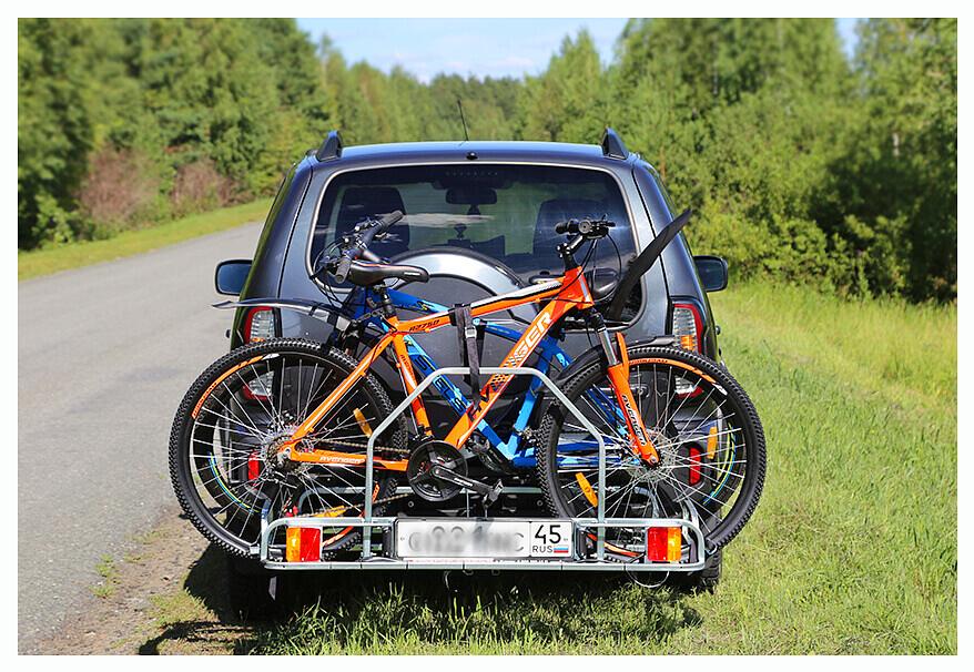 Автобагажник на фаркоп фото 3