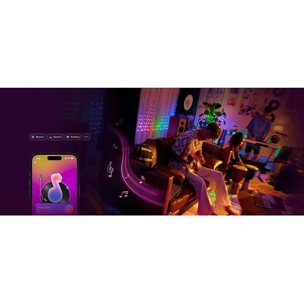 Умная штора-гирлянда Yeelight, 475 ламп, 1,5м x2м / RGBIC+ BLE / YLYDD-0053 фото 8