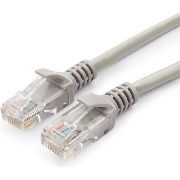 Гарнизон PC-UTP-5e-1.5 кат.5e, Патч-корд UTP 1.5м, литой, многожильный (серый) фото 1