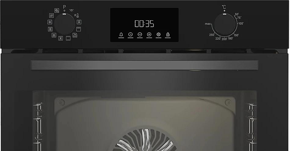 Духовой шкаф Электрический Indesit IBFTE 3841 BL черный фото 3