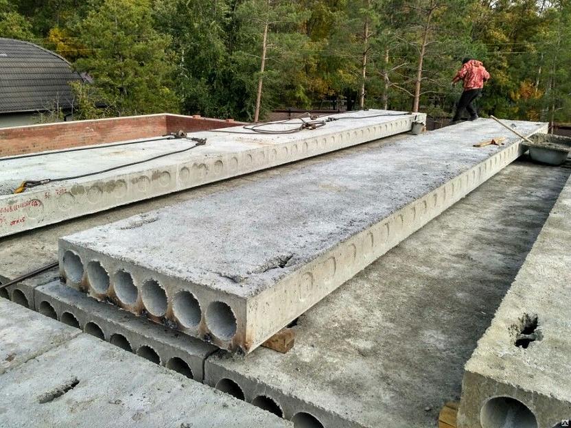 Плита перекрытия железобетонная ПК 38-12-8 фото 1