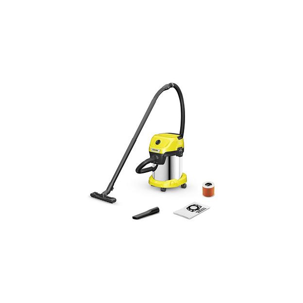 Строительный пылесос Karcher WD 3 S V-17/4/20, желтый [1.628-135.0] фото 1