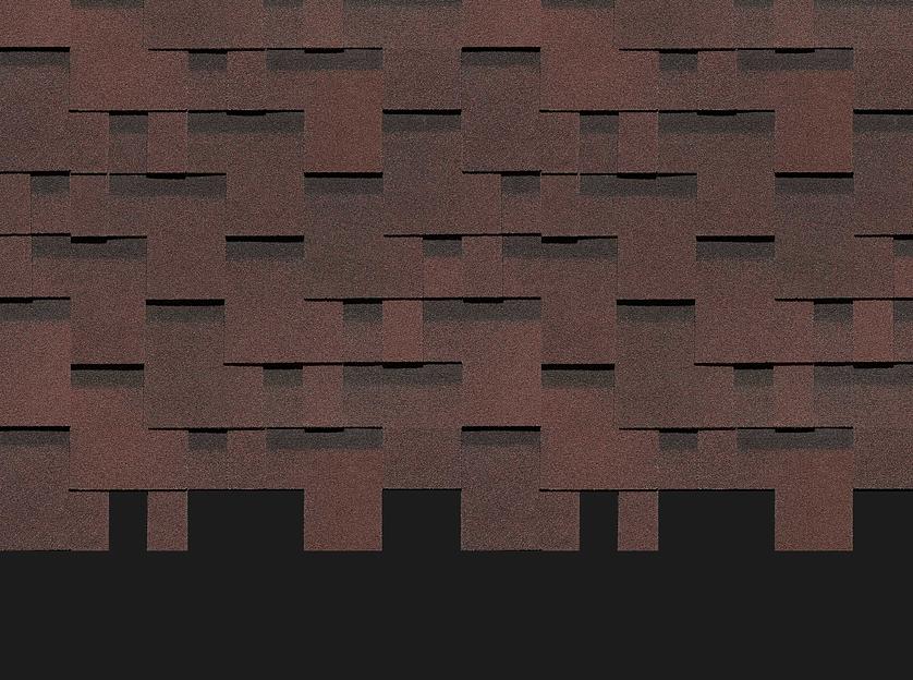 Гибкая черепица Döcke PIE Premium «Генуя» зрелый каштан опт фото 1