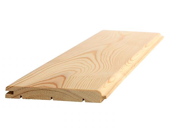 Евро вагонка из Ангарской лиственницы сорта Экстра, А, В и С по ГОСТу 26002-83 фото 1