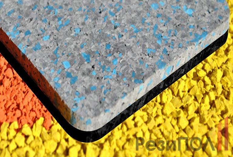 Рулонное резиновое покрытие ANT Flex Eco Monolit ОПТ фото 1