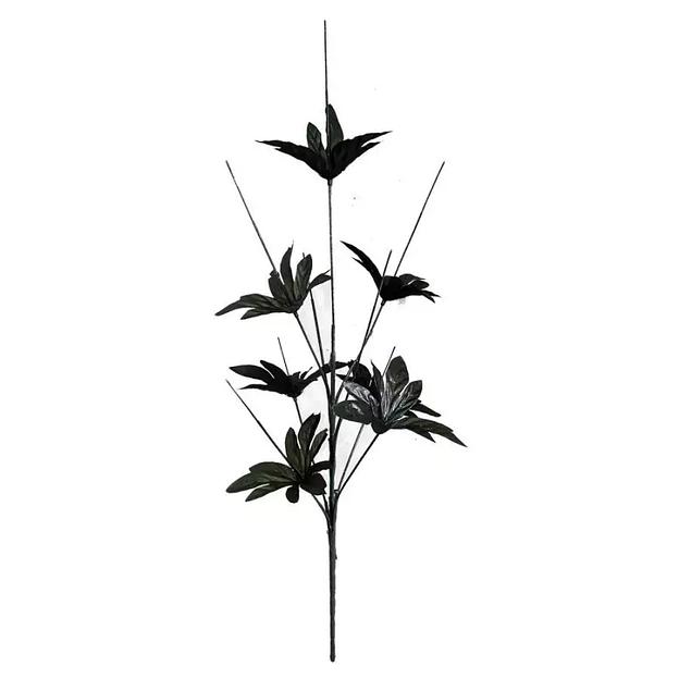 Подбукетник 9 голов, 7 листов 9-конечных 71см 226-047С фото 2