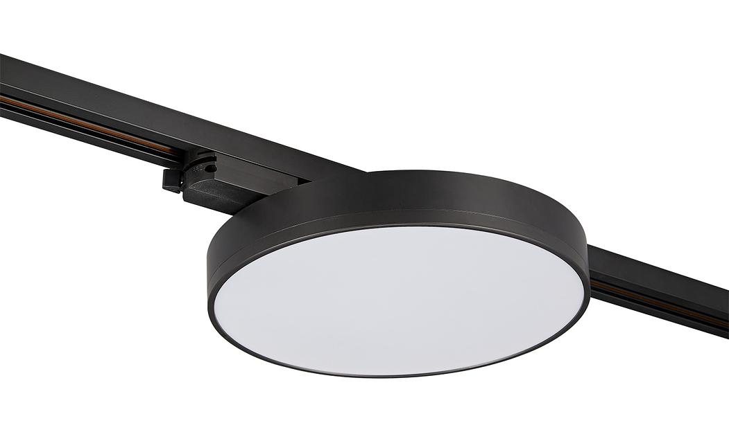 Светильник светодиодный LED трековый на шинопровод ДПО-35 Вт 4000К 3240 Лм 120° BL черный IP40 Jazzway JazzWay 5048300 фото 1