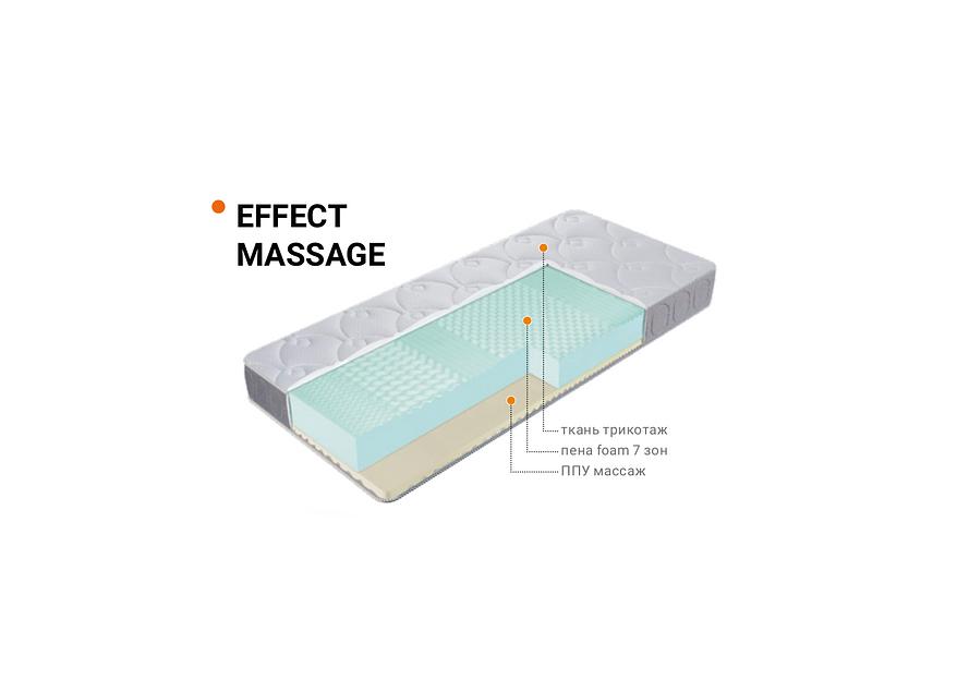 Матрас беспружинный Effect Massage 90×200(190) см фото 1