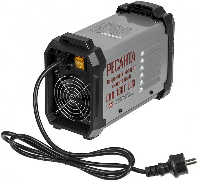 Сварочный аппарат Ресанта САИ-160Т LUX инвертор ММА DC 6.5кВт фото 2