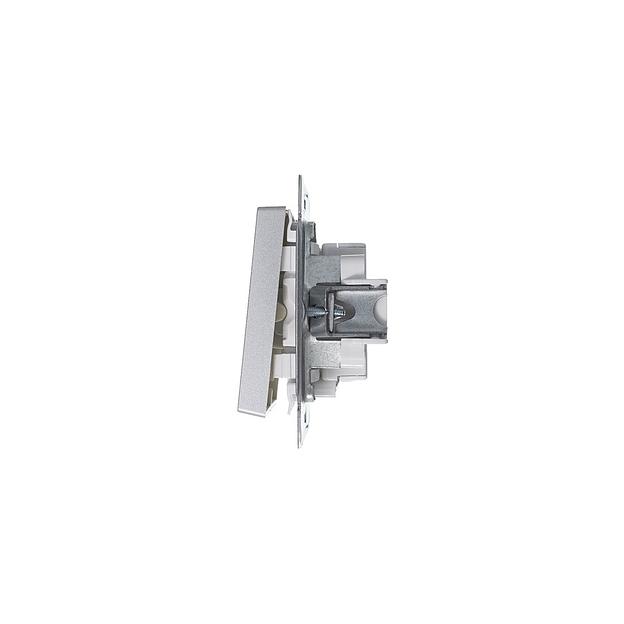 Systeme electric ATN000353 ATLASDESIGN 2-кл ВЫКЛЮЧАТЕЛЬ с подсветкой, сх.5а, 10АХ, механизм, АЛЮМИНИЙ фото 8