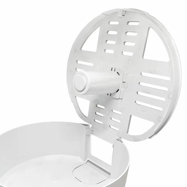 Диспенсер туалетной бумаги N1 «Стандарт» корпус белый, нижнее стекло прозрачное HOR-22110213 опт фото 2