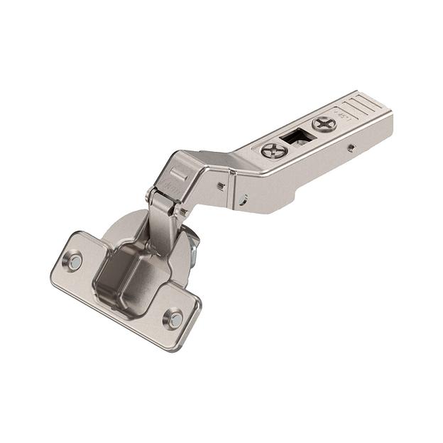 78A9658.T CLIP top угловая петля 45°, полунакладная I, без пружины, чашка петли: на шурупы ОПТ фото 1