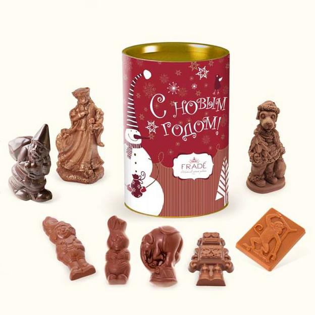 Туба с шоколадом ручной работы Fradе́ 373 г фото 1