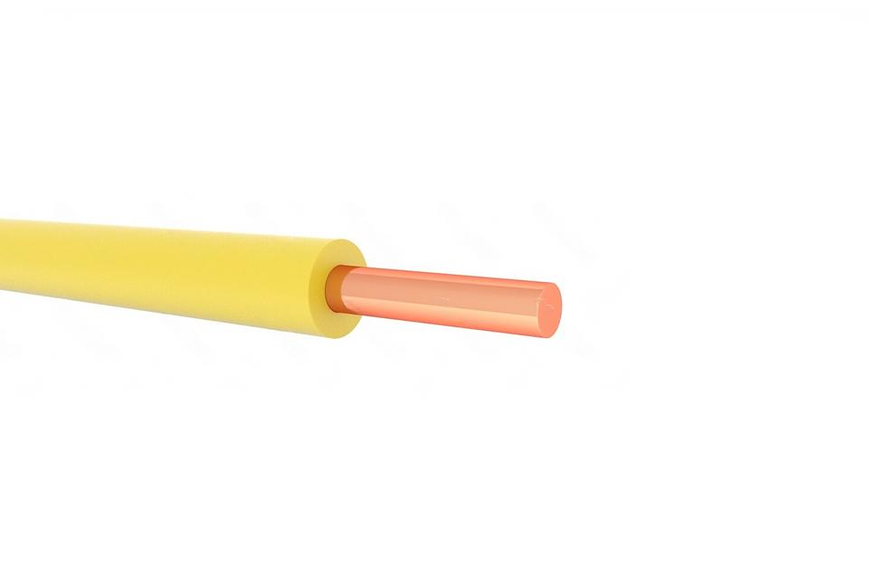 Кабель ПВ-1 4 желтый опт фото 1