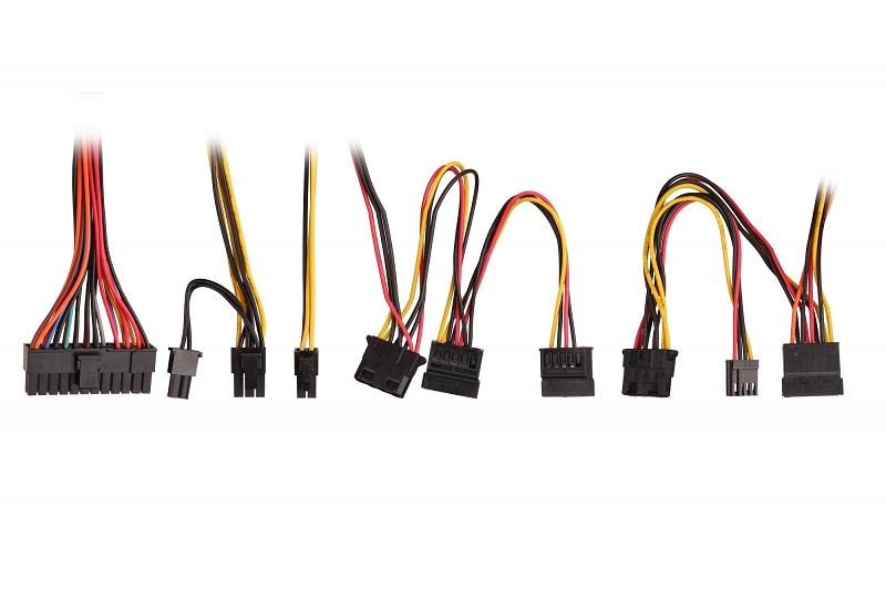 Блок питания 450W ExeGate UN450, ATX, 12cm fan, 24p+4p, 6/8p PCI-E, 3*SATA, 2*IDE, FDD (EX244554RUS) фото 3