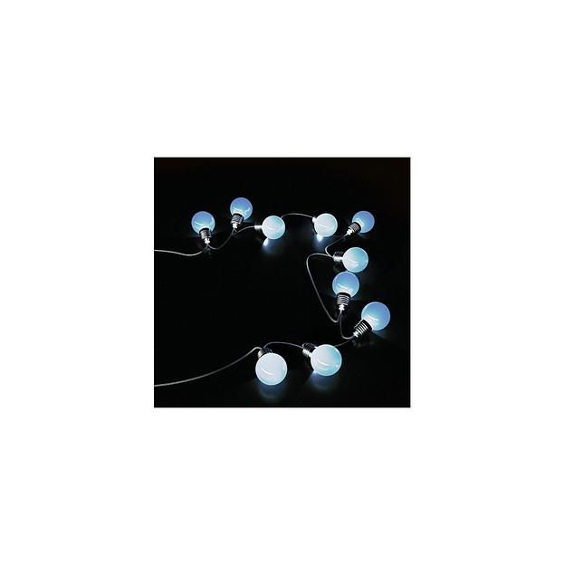 Гирлянда нить GAUSS Solar GS033, уличная, светодиодная, ламп 10шт, 3.8м фото 1
