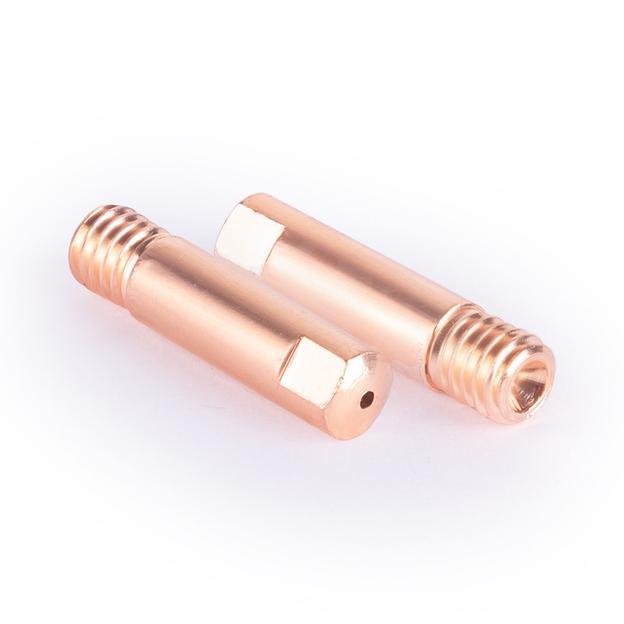 Наконечник горелки полуавтомата E-Cu М6х25х1,0мм Foxweld 4516 фото 3