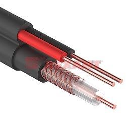 REXANT (01-4004) Кабель видеонаблюдения +2 жилы 305м черный (ККСВ-П) фото 1