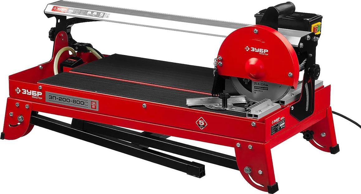 Плиткорез электрический ЗУБР, 800 Вт, длина реза 620 мм, (ЭП-200-800С) фото 4