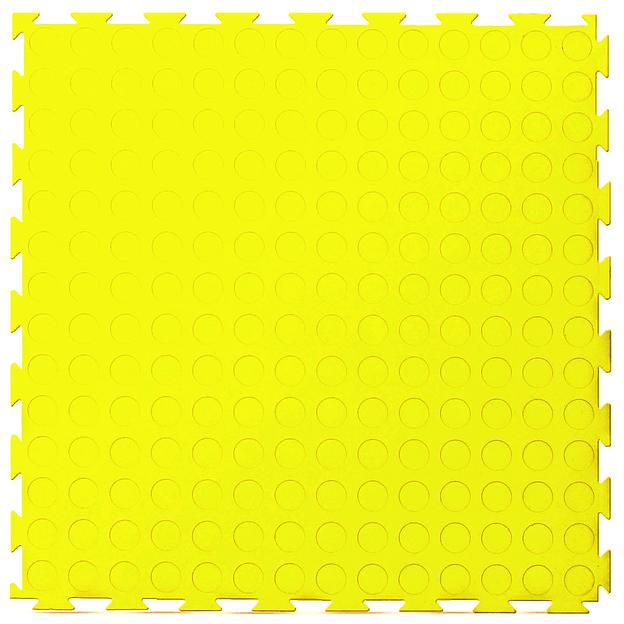 Sensor Avers – универсальное напольное покрытие, толщина 7 мм, Цвет Желтый RAL 1016, Толщина модуля 7 мм. фото 1