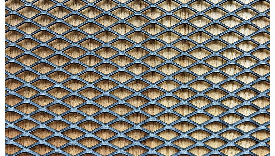 Просечно-вытяжная сетка форма Ромб ячейка 20х8 мм фото 3