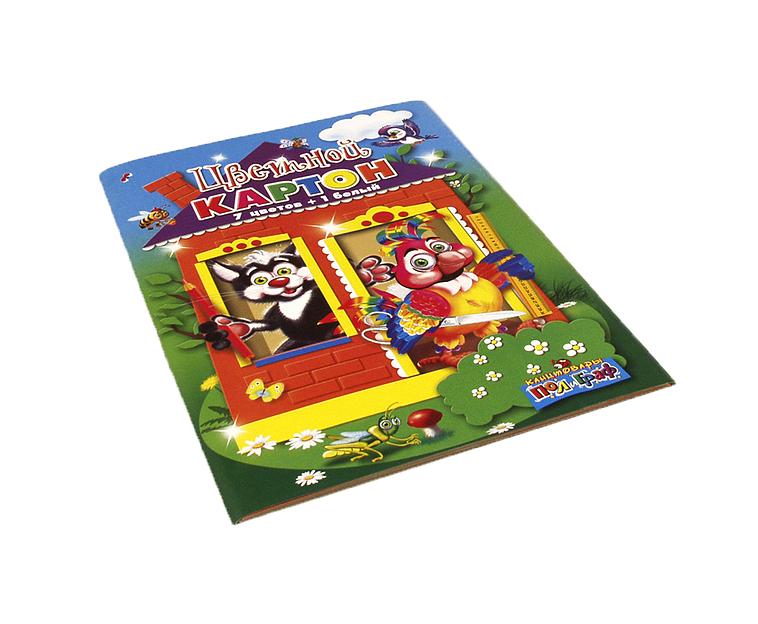 Картон цветной м-307 опт фото 1