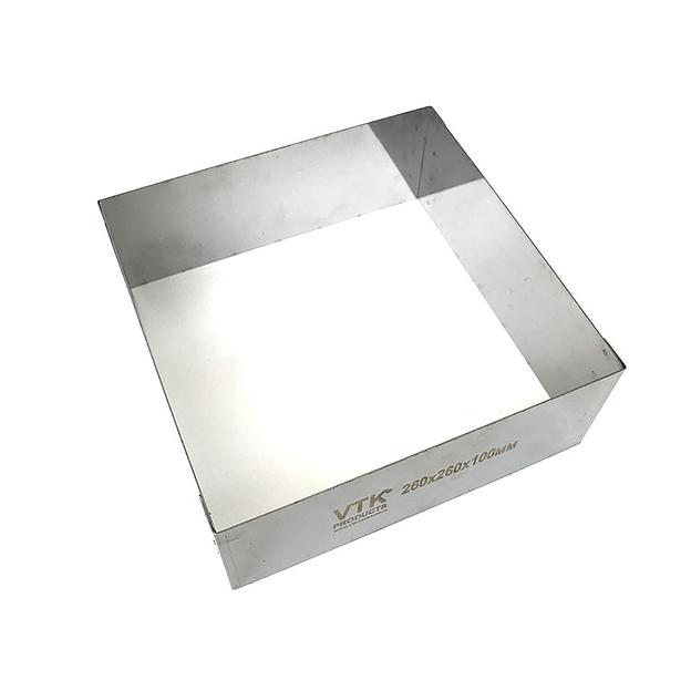 Форма для выпечки и заморозки Квадрат 260х260 мм высота 100 мм  фото 2