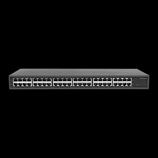 PoE инжектор стоечный неуправляемый PI-24-250R, 24x10/100/1000BASE-T PoE 802.3af&at, PoE бюджет 250Вт фото 1