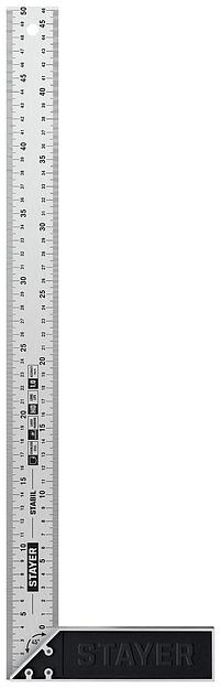 STAYER 500 мм, столярный угольник, Professional (3431-50) фото 1