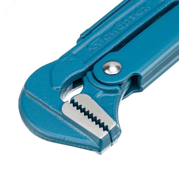 Ключ трубный рычажный №2, 1.5, литой, тип L фото 3