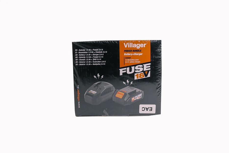 Набор зарядное устройство+аккумулятор Villager 18V 1.5Ah+2.4A опт фото 6
