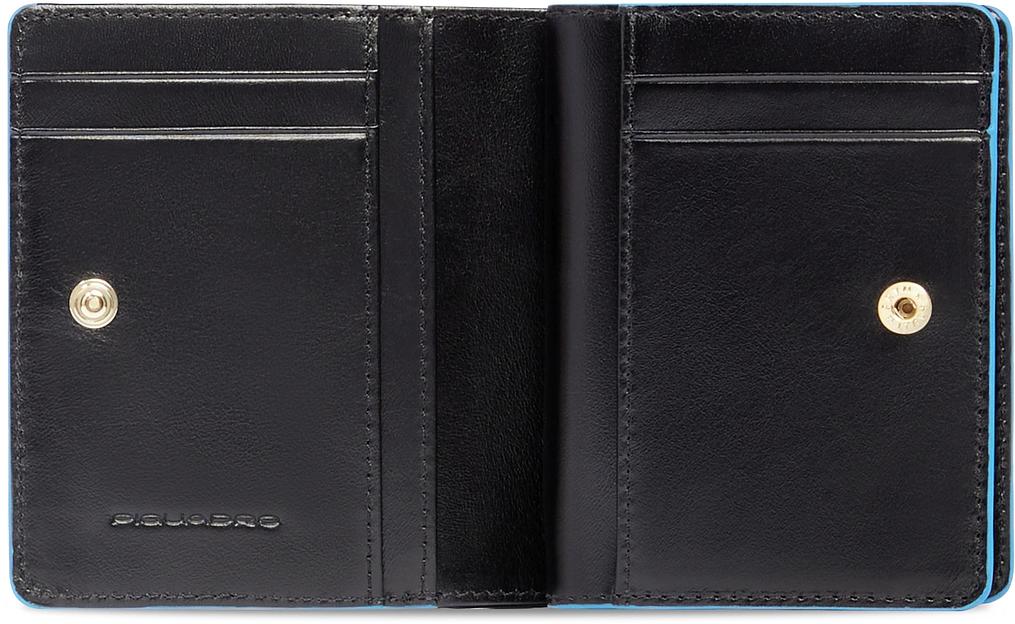 Кошелек женский Piquadro Blue Square PD6660B2R/N черный натур.кожа фото 4