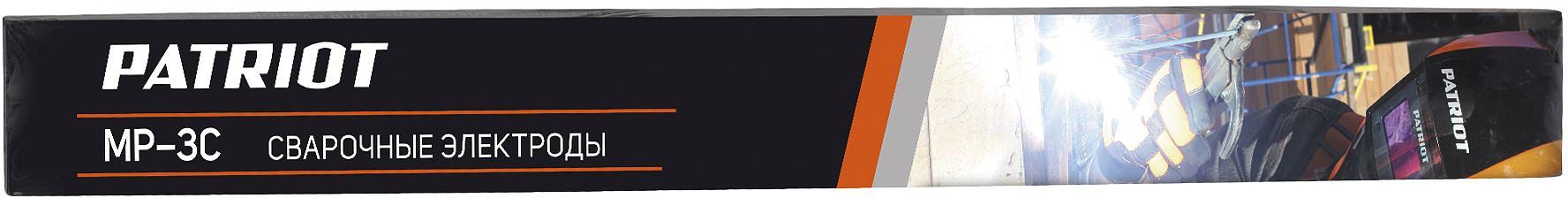Электроды Patriot МР-3С D4мм L450мм 1050гр (605012010) фото 3