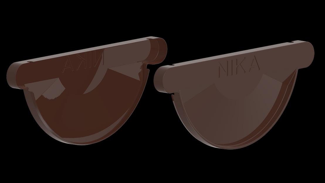 Заглушка желоба D125 фото 1