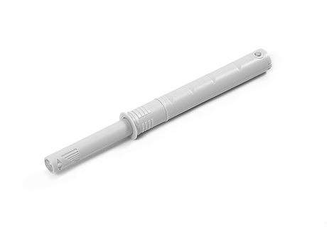 Упор-защелка фасада c толкателем и магнитом врезной, серый AMF15/GR фото 1